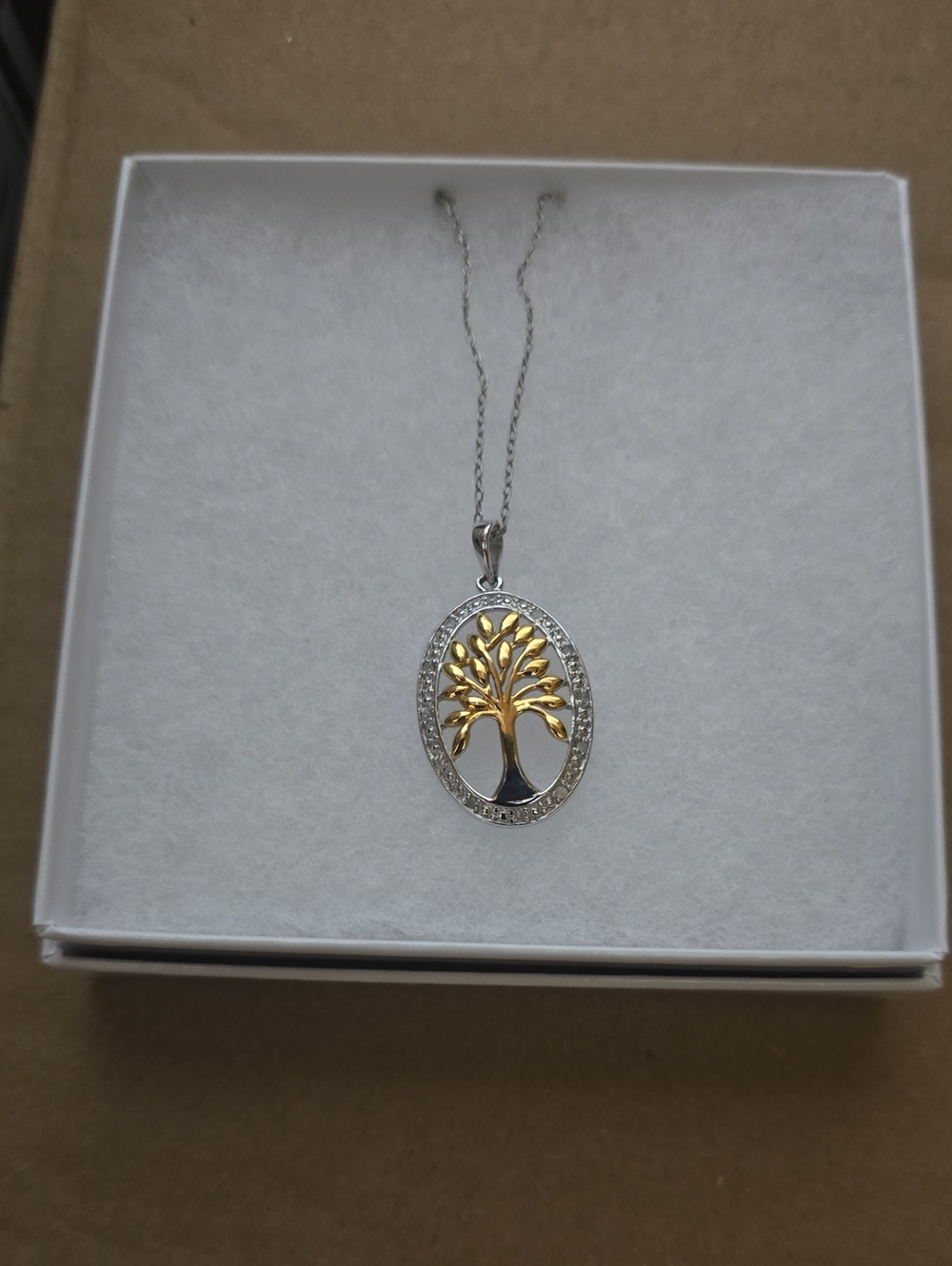 Sterling Silver Tree of Life Pendant Necklace - Women Jewelry